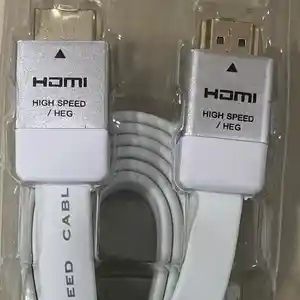 HDMI LED белый кабель 3m, Душанбе