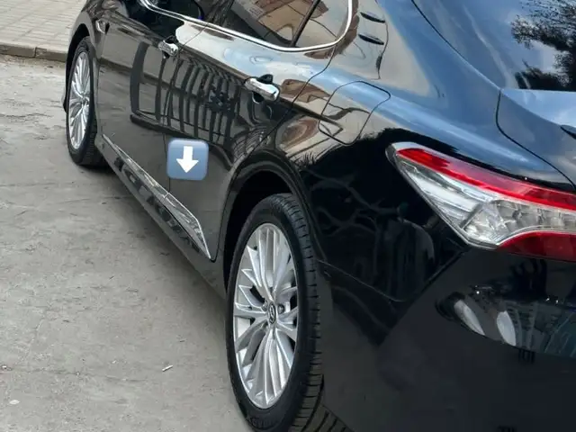 Хром дверей на Toyota Camry 6, Душанбе