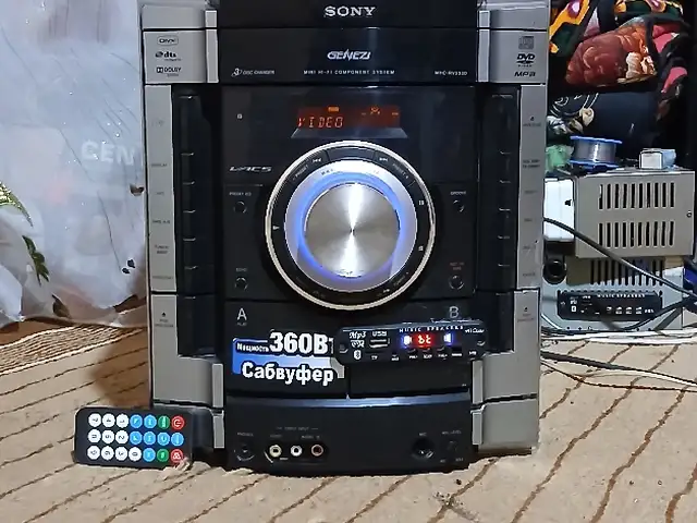 Усилитель SONY, Бобоҷон Ғафуров