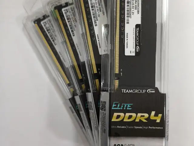 Оперативная память Team group Elite DDR4 3200 8GB, Душанбе