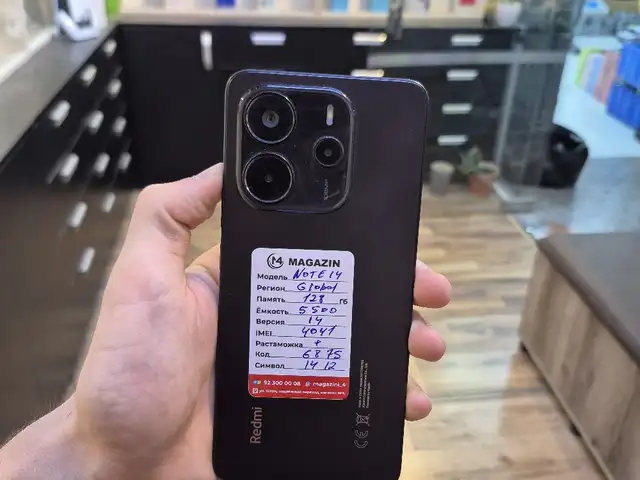 Xiaomi Redmi note 14 128gb, Хуҷанд