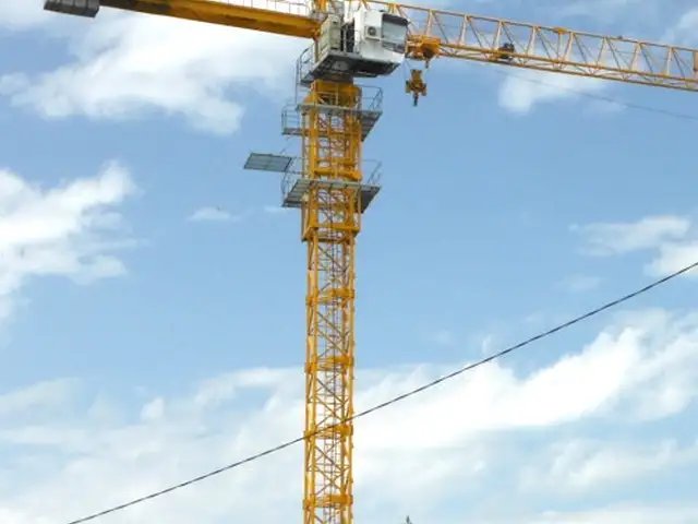 Строительный кран Zoomlion, Душанбе