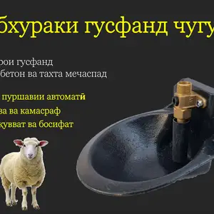Поилка/Обхураки гусфанд чугун, Душанбе