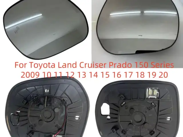 Стекло боковое зеркало заднего вида Toyota Land Cruiser Prado 2010/16, Душанбе