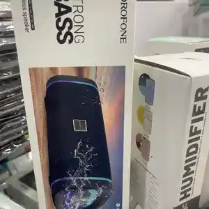 Портативная Bluetooth колонка Borofone BR32 со светомузыкой, Душанбе