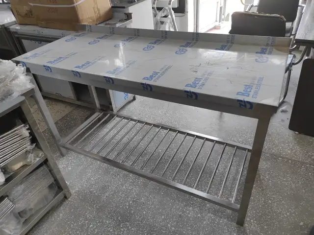 Стол из нержавейки 1,50х60х85, Душанбе