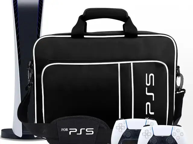 Сумка чехол для игровой приставки Porodo Gaming Carrying Case Bag for PS5 Console, Душанбе