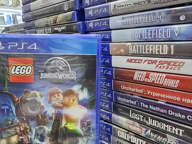 Игра Lego Jurasic world playstation 4, Душанбе