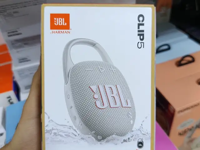 Портативная колонка JBL Clip5 Portable Wireless Speaker CLIP5-BLU синий, Душанбе