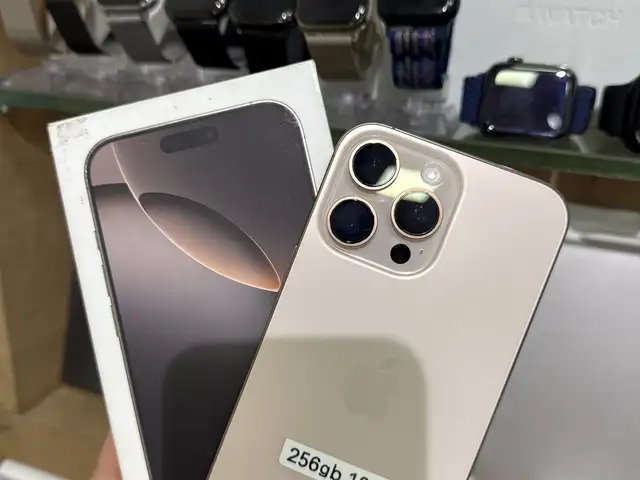 Apple iPhone 16 Pro Max, 256 gb, Black Titanium, Хуҷанд