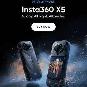 Экшн-камера Insta360 X5 8K 360 Action Cam, Душанбе