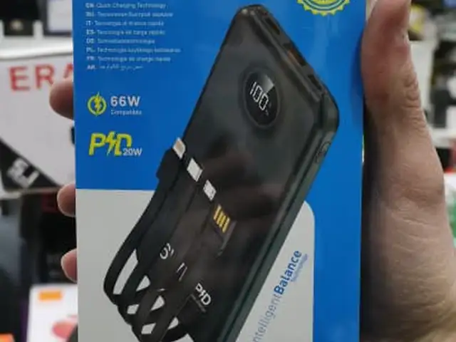 Внешний аккумулятор Power Bank Pinleyou 10.000 mAh, Душанбе