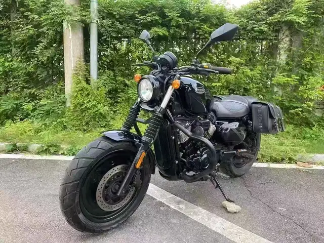 Мотоцикл Harley Davidson, Душанбе