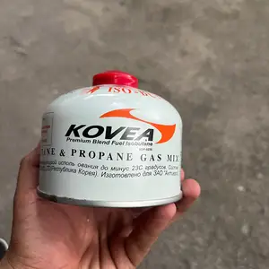 Балончики газа для туристов и альпинистов горит в -23 градусов, Душанбе