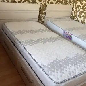 Кровати односпальные ,все в комплекте медицинскими ортопедическими матрасами, Душанбе