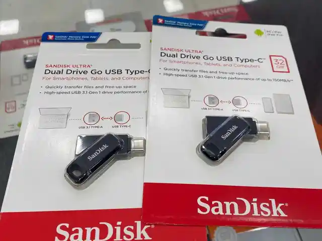 Флеш накопитель SanDisk Dual Drive Go USB Type-C 32Gb, Душанбе