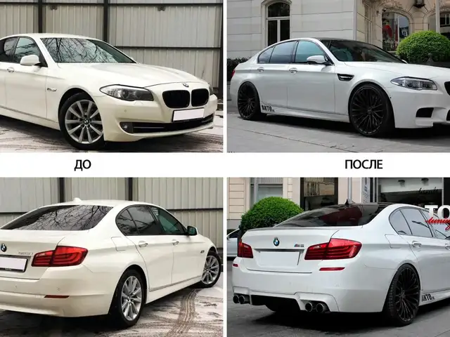 Облицовка на BMW f10, Душанбе