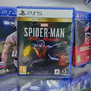 Игра Spiderman Miles Morales Ultimate Edition PlayStation 4 PlayStation 5, Душанбе