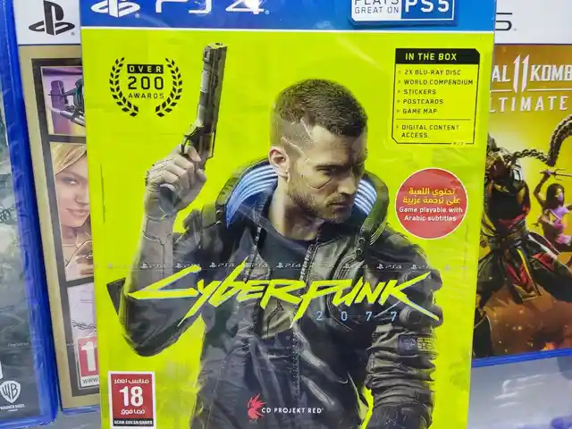 Игра Cyberpunk русская версия для PlayStation 4 PlayStation 5, Душанбе