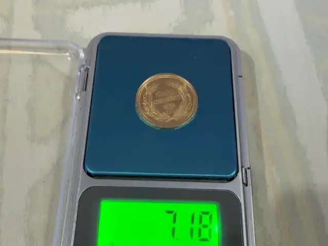 Золотая монета проба 999, Душанбе