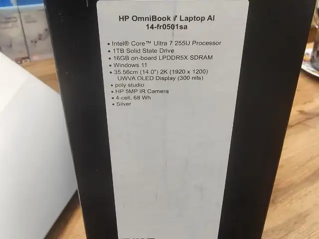Ноутбук HP OmniBook 7 AI Ultra 16GB 1TBSSD, Душанбе - 2