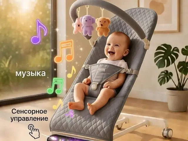 Шезлонг-качалка для новорожденных, Душанбе
