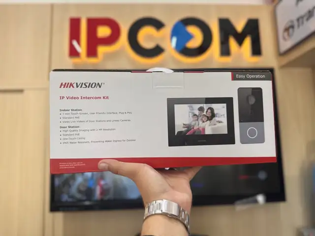 IP Видеодомофон комплект Hikvision DS-KIS605P O-STD, Худжанд