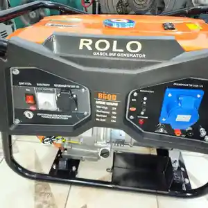 Генратор движок Rolo бензин 220в медный 6500, Худжанд