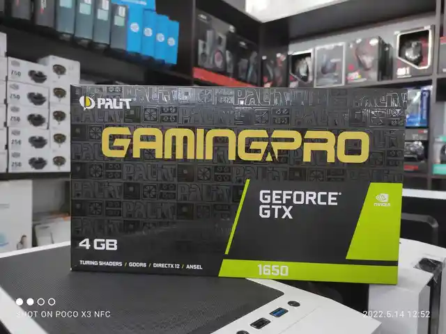 Видеокарта Palit Gaming Pro GTX 1650 4GB Gddr6, Душанбе