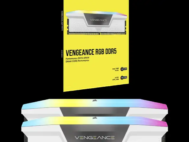 Оперативная память CORSAIR VENGEANCE 64GB WHITE, Душанбе