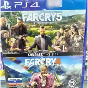 Игра Farcry 4 Farcry 5 2in1 русская версия PlayStation 4 PlayStation 5, Душанбе