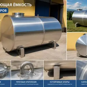 Бак из нержавеющей стали 5000л., Душанбе