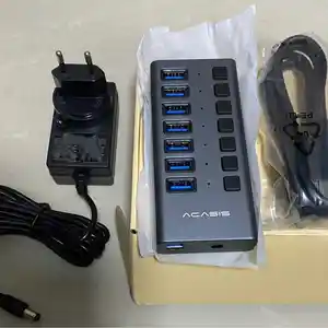 Концентратор USB 3.0 Switch 7 портов, Душанбе