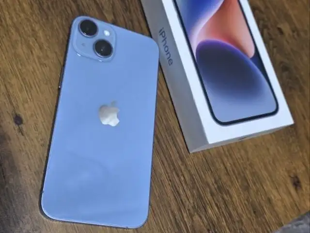 Apple iPhone 14, 128 gb, Blue, Хуҷанд