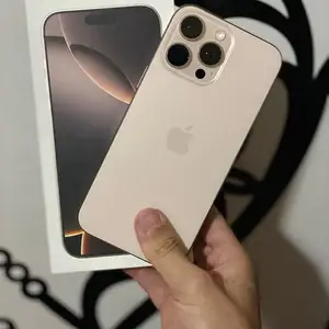 Apple iPhone 16 Pro Max, 256 gb, Desert Titanium, Душанбе