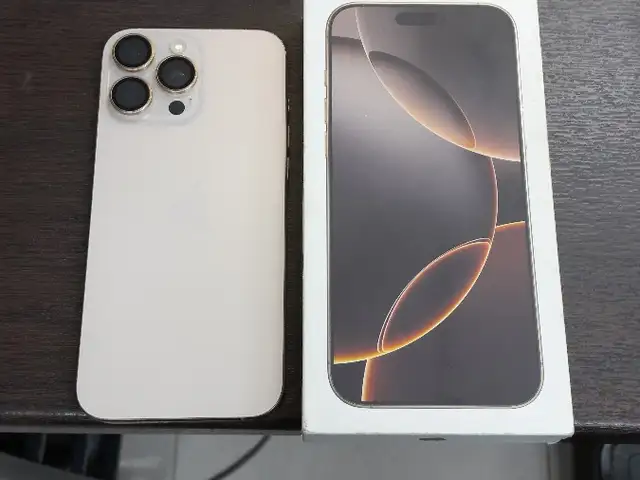 Apple iPhone 16 Pro Max, 256 gb, Desert Titanium, Душанбе