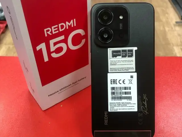 Xiaomi Redmi 15С 128 гб, Ашт
