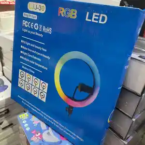 Кольцевая светодиодная лампа RGB LED LJJ30, Душанбе
