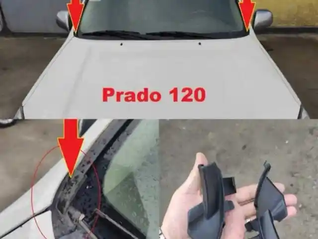 Накладка на лобовое стекло от Toyota Prado 1, Душанбе