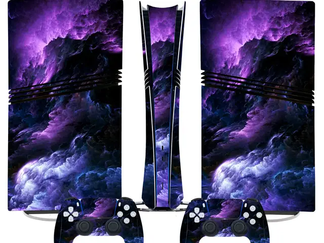 Виниловые наклейки Sony PlayStation 5 Pro, Душанбе