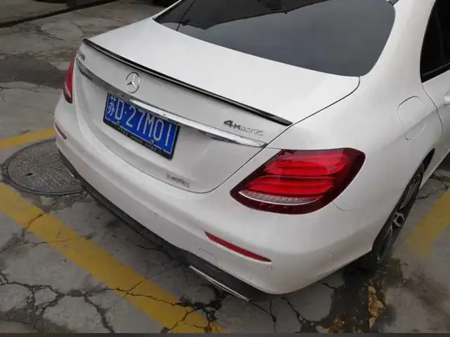 Спойлер на Mercedes-Benz W213, Душанбе