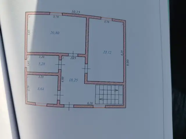 2 этажн. 5-комн. дом, 6 соток, каминтери, Бохтар (Курган-Тюбе) - 4