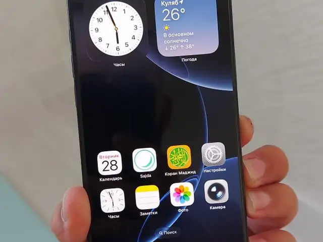 Apple iPhone 16 Pro Max, 256 gb, Black Titanium, Кӯлоб