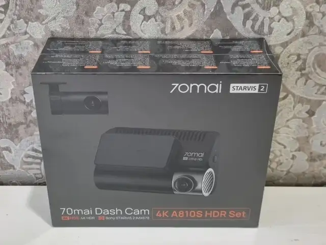 Видеорегистратор 70mai A810S 4K Dash Cam HDR Set, Худжанд