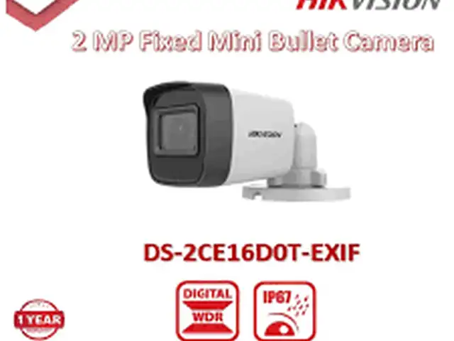 Аналоговая камера Hikvision DS-2CE16D0T-EXIPF, Душанбе
