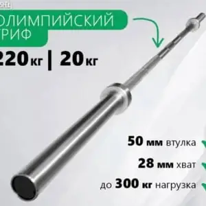 Гриф олимпийский 2.2, Душанбе