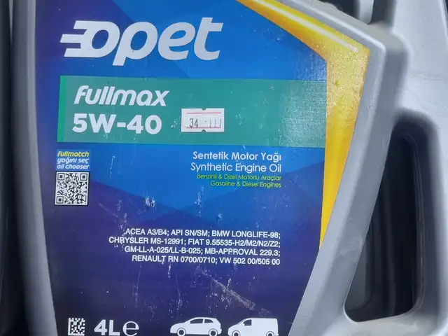 Масла Opet 5/40 4L, Душанбе