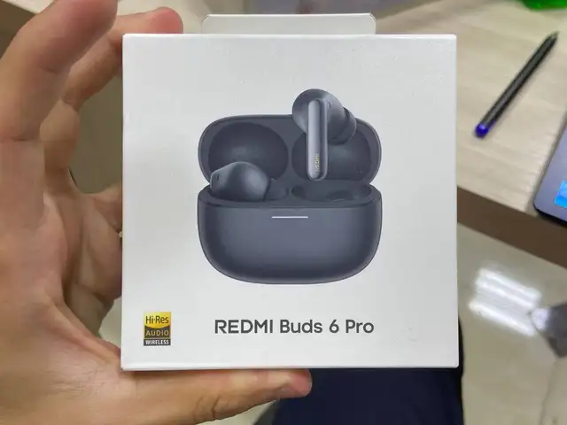 Беспроводные TWS наушники Xiaomi Redmi Buds 6 Pro Black, Душанбе