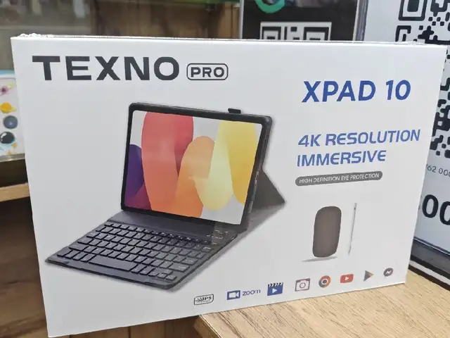 Планшет Texno Pro 2sim 16/512gb black, Душанбе