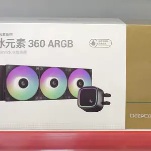 Водяное охлаждение для процессора DeepCool 360 ARGB Black, Душанбе